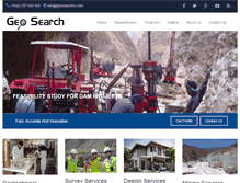 Tablet Screenshot of geosearchco.com
